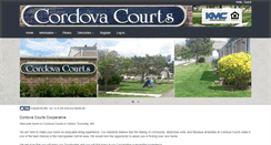 Desktop Screenshot of cordovacourts.com