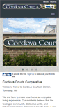 Mobile Screenshot of cordovacourts.com